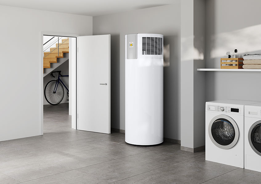 Hot water heat pumps from STIEBEL ELTRON