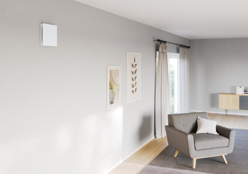 Ventilation system in the living room