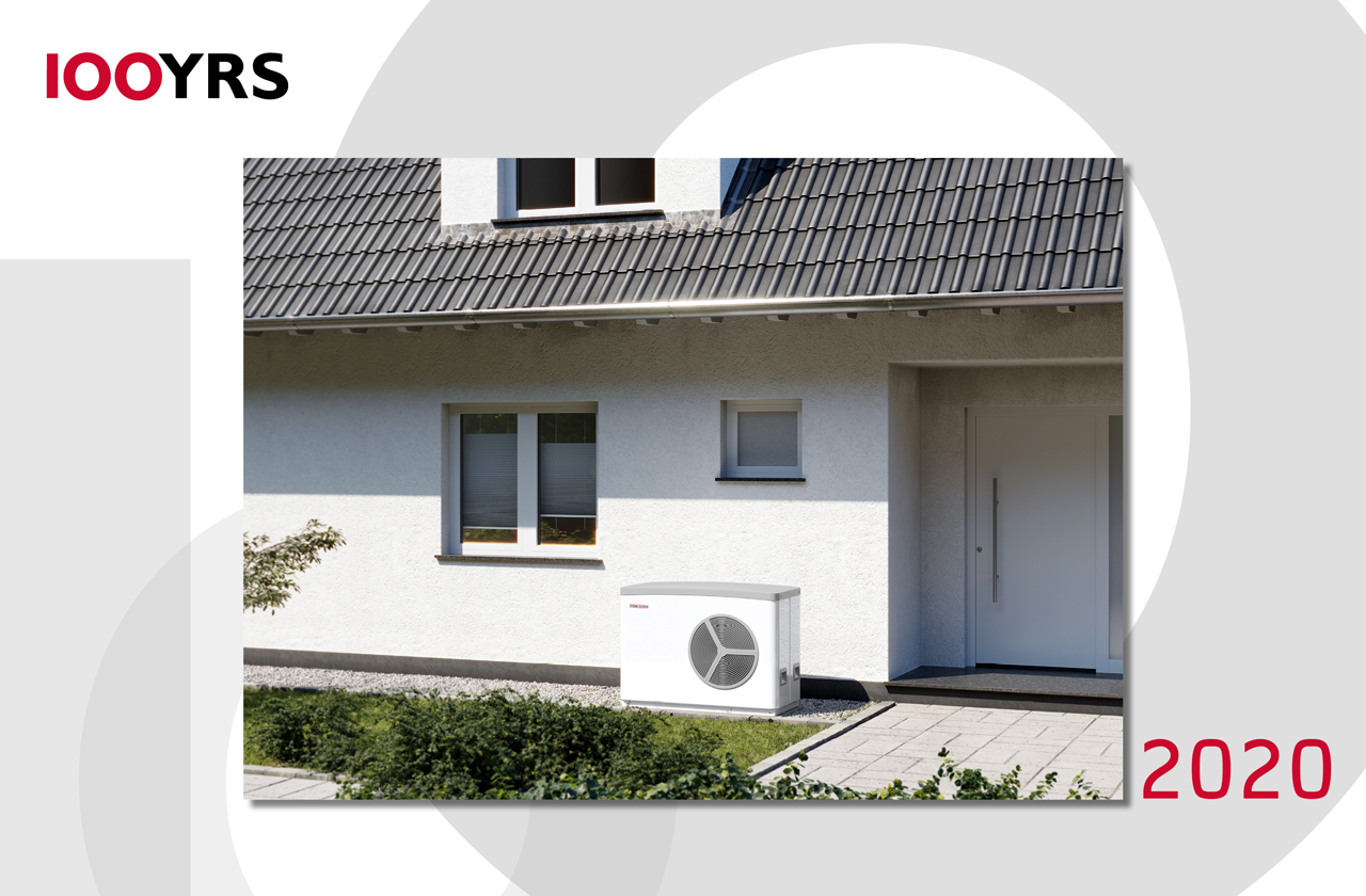 Heat pump for modernising