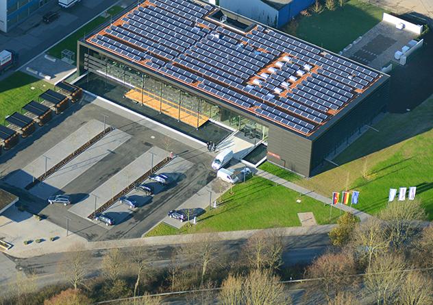 Energy Campus by Stiebel Eltron, Solar PV and Parking