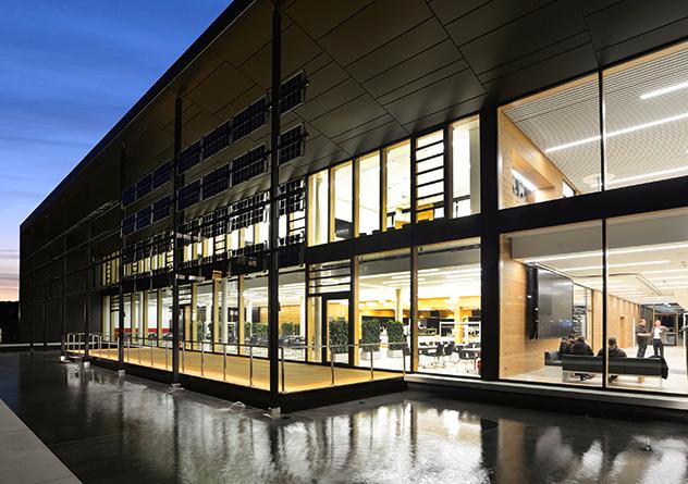 Energy Campus by Stiebel Eltron, Terrace