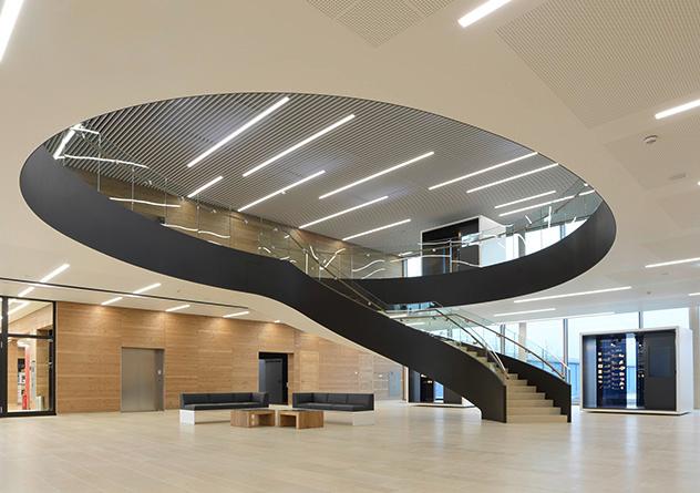Energy Campus by Stiebel Eltron, Staircase Downstairs