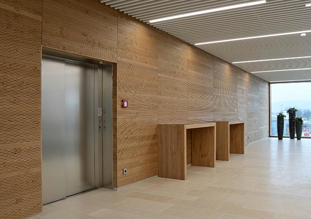 Energy Campus by Stiebel Eltron, Elevator