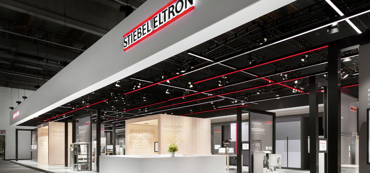 STIEBEL ELTRON trade fair stand, ISH 2019, Frankfurt (image 4)