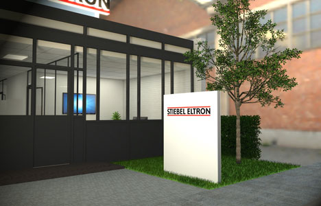 STIEBEL ELTRON Advertising pylons | Brandbox STIEBEL ELTRON