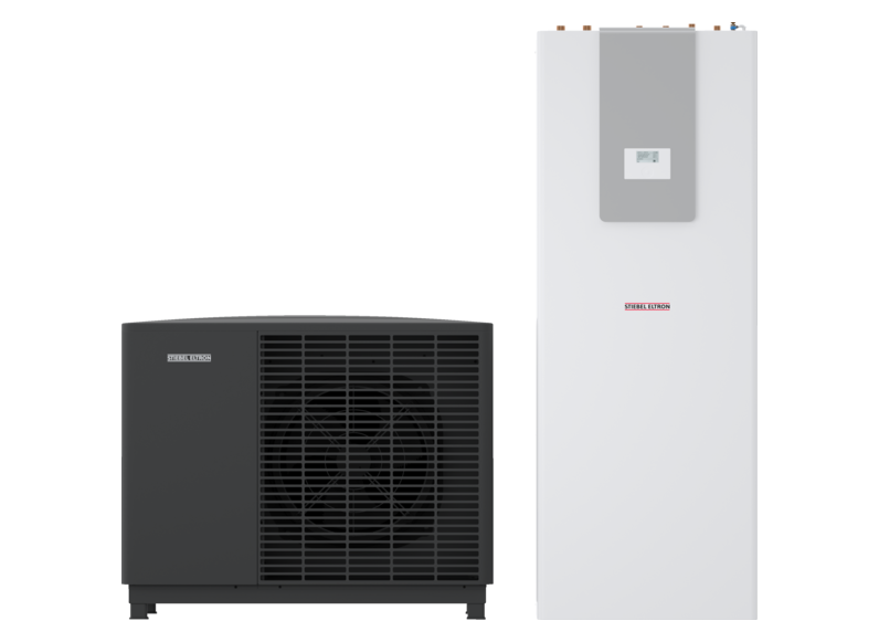 STIEBEL ELTRON Air source heat pumps HPA-O 10.2 Trend HC 230 + HSBC 200 S