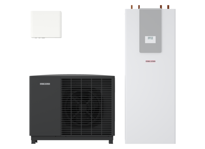STIEBEL ELTRON Air source heat pumps HPA-O 10.2 Trend HC 230 + HSBC 300