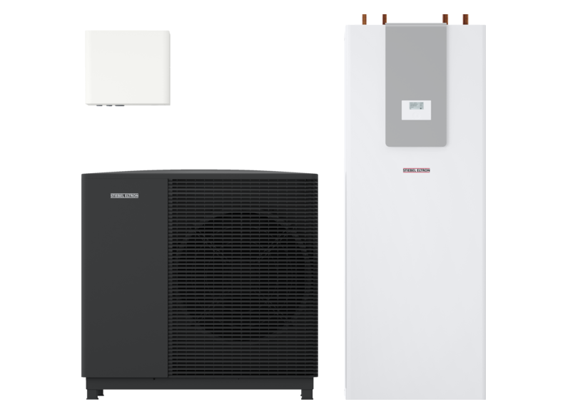 STIEBEL ELTRON Air source heat pumps HPA-O 10.2 Plus HC 230 + HSBC 300