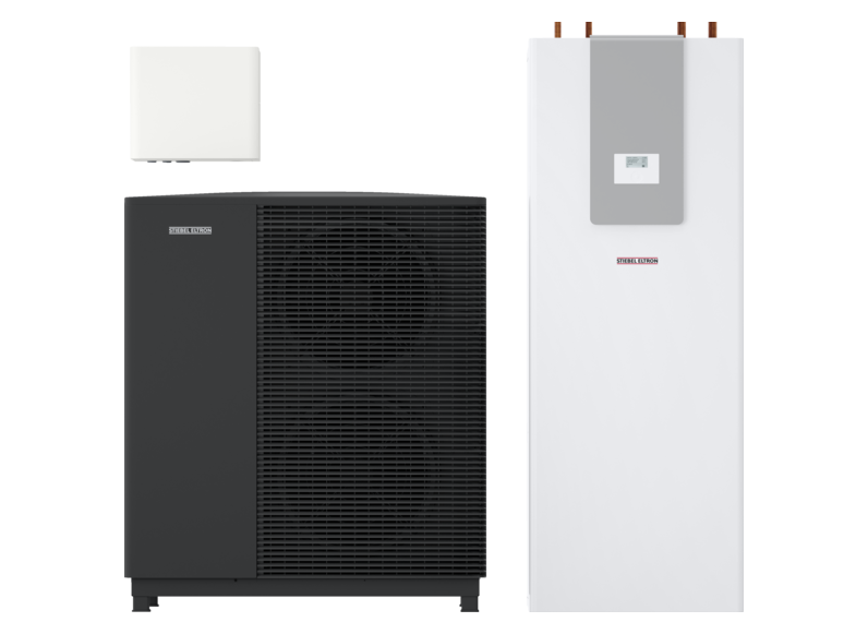 STIEBEL ELTRON Air source heat pumps HPA-O 13.2 Plus HC 400 + HSBC 300