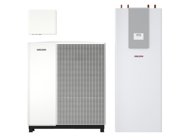 STIEBEL ELTRON Air source heat pumps HPA-O 13.2 W Plus HC 400 + HSBC 300