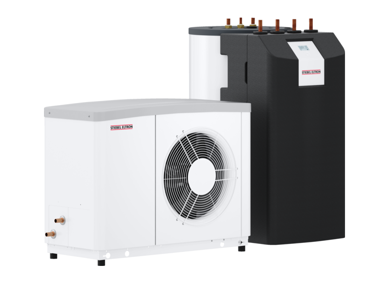 STIEBEL ELTRON Air source heat pumps HPA-O 8 CS Plus compact Set 1.1