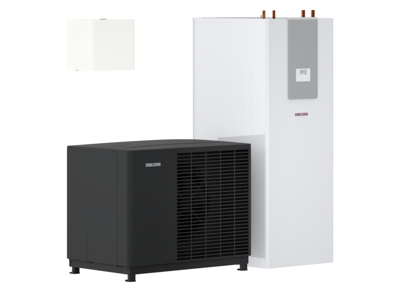STIEBEL ELTRON Air source heat pumps HPA-O 10.2 Trend HC 230 + HSBC 300