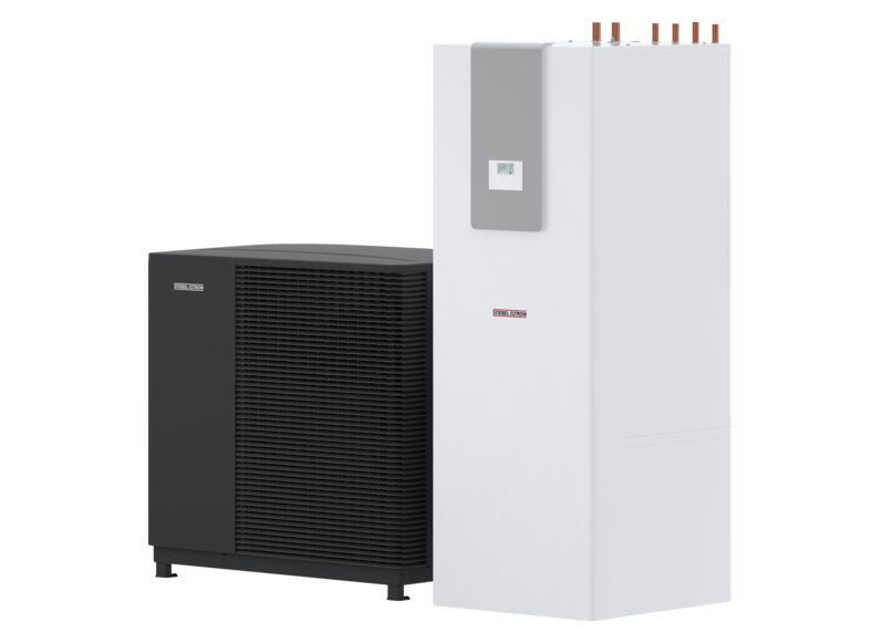 STIEBEL ELTRON Air source heat pumps HPA-O 10.2 Plus HC 230 + HSBC 200