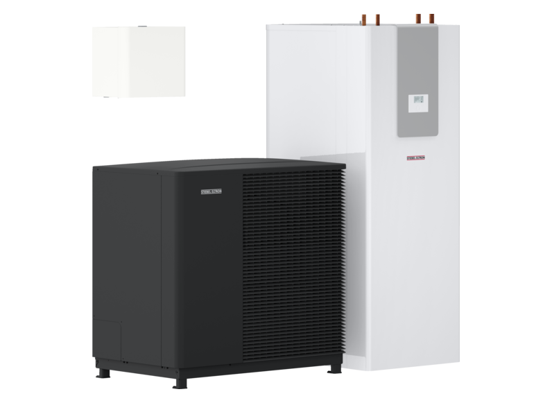 STIEBEL ELTRON Air source heat pumps HPA-O 10.2 Plus HC 230 + HSBC 300