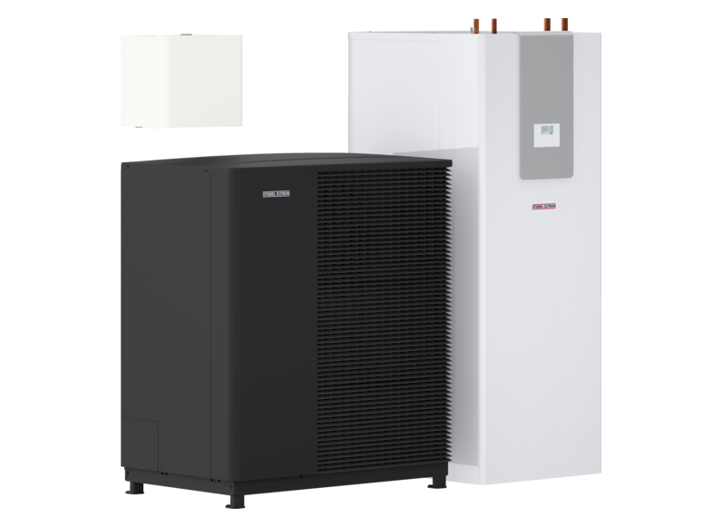 STIEBEL ELTRON Air source heat pumps HPA-O 13.2 Plus HC 400 + HSBC 300