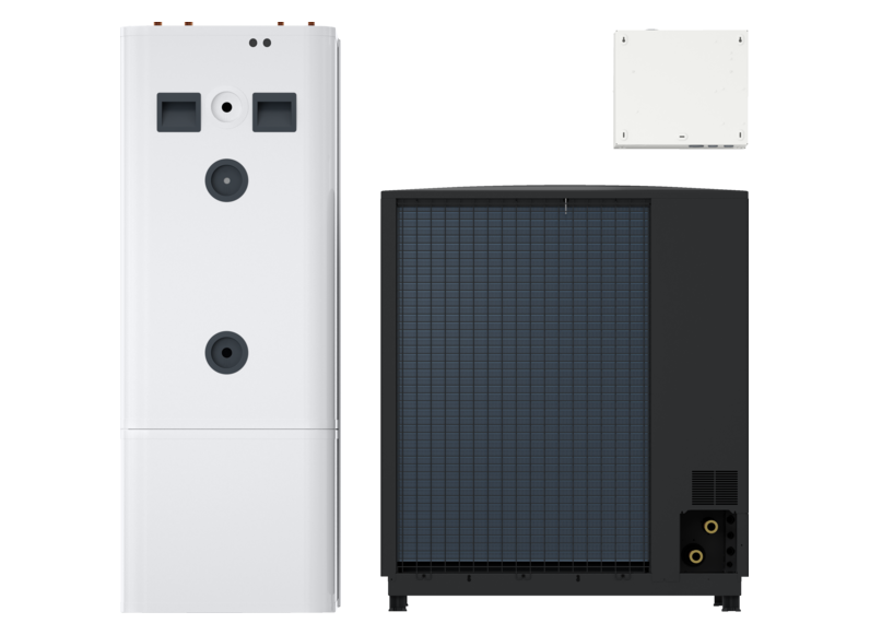 STIEBEL ELTRON Air source heat pumps HPA-O 13.2 Plus HC 400 + HSBC 300