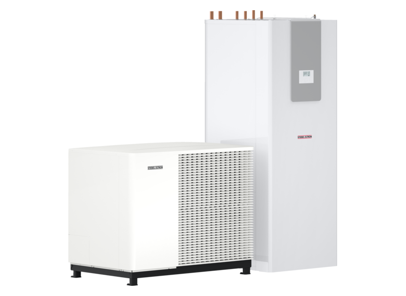 STIEBEL ELTRON Air source heat pumps HPA-O 07.2 W Plus HC 230 + HSBC 200