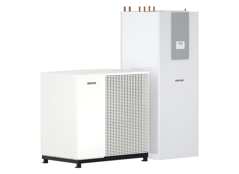 STIEBEL ELTRON Air source heat pumps HPA-O 10.2 W Plus HC 400 + HSBC 200