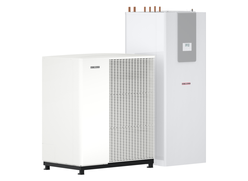 STIEBEL ELTRON Air source heat pumps HPA-O 13.2 W Plus HC 400 + HSBC 200