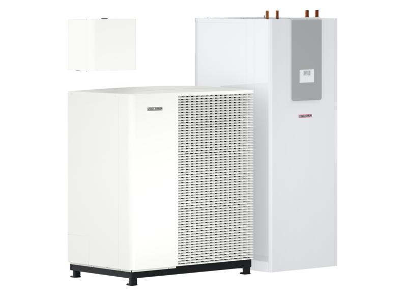 STIEBEL ELTRON Air source heat pumps HPA-O 13.2 W Plus HC 400 + HSBC 300