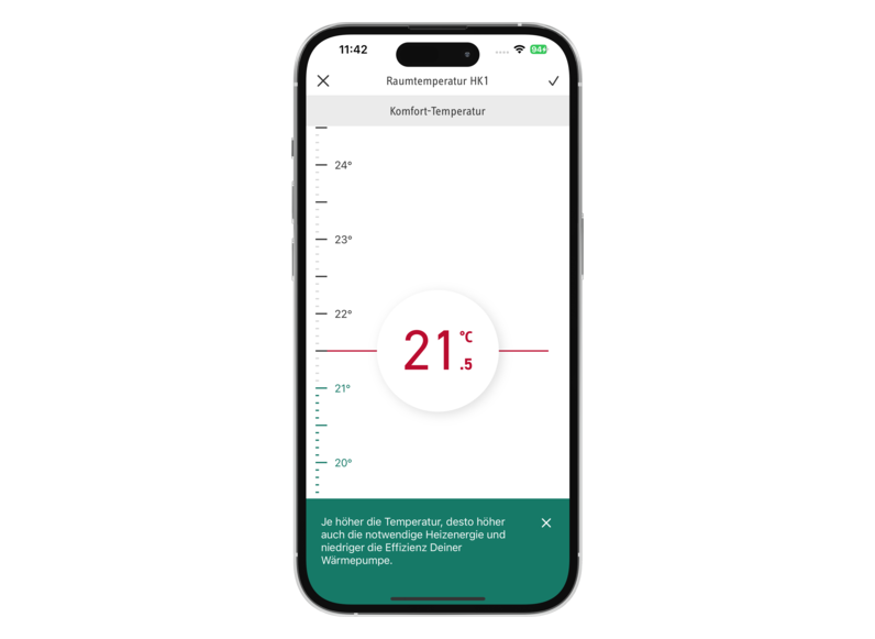 STIEBEL ELTRON Control unit/energy management MyStiebel-App iOS