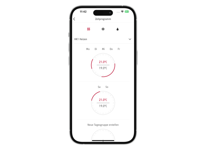 STIEBEL ELTRON Control unit/energy management MyStiebel-App iOS