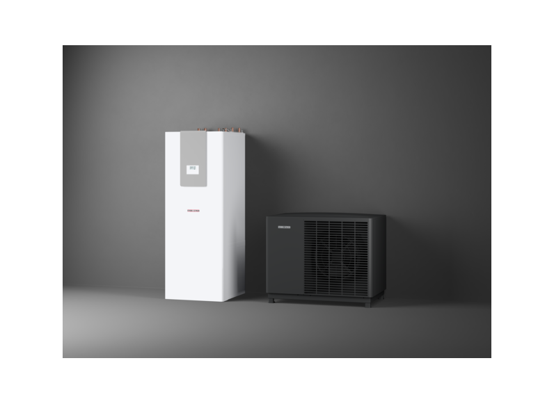 STIEBEL ELTRON Air source heat pumps HPA-O 10.2 Trend HC 230 + HSBC 200 S