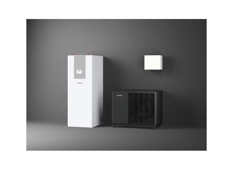 STIEBEL ELTRON Air source heat pumps HPA-O 10.2 Trend HC 230 + HSBC 300