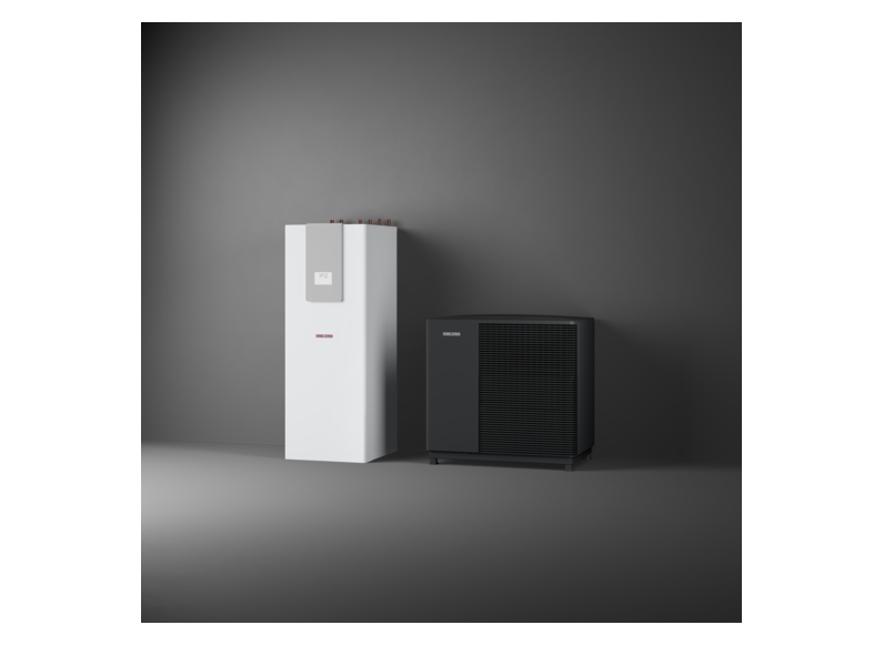 STIEBEL ELTRON Air source heat pumps HPA-O 10.2 Plus HC 230 + HSBC 200