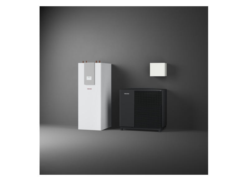STIEBEL ELTRON Air source heat pumps HPA-O 10.2 Plus HC 230 + HSBC 300