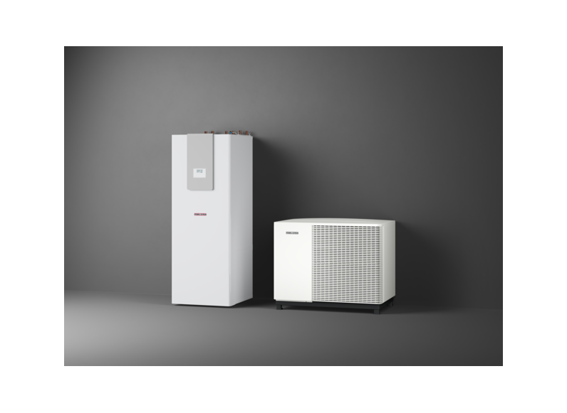 STIEBEL ELTRON Air source heat pumps HPA-O 07.2 W Plus HC 230 + HSBC 200