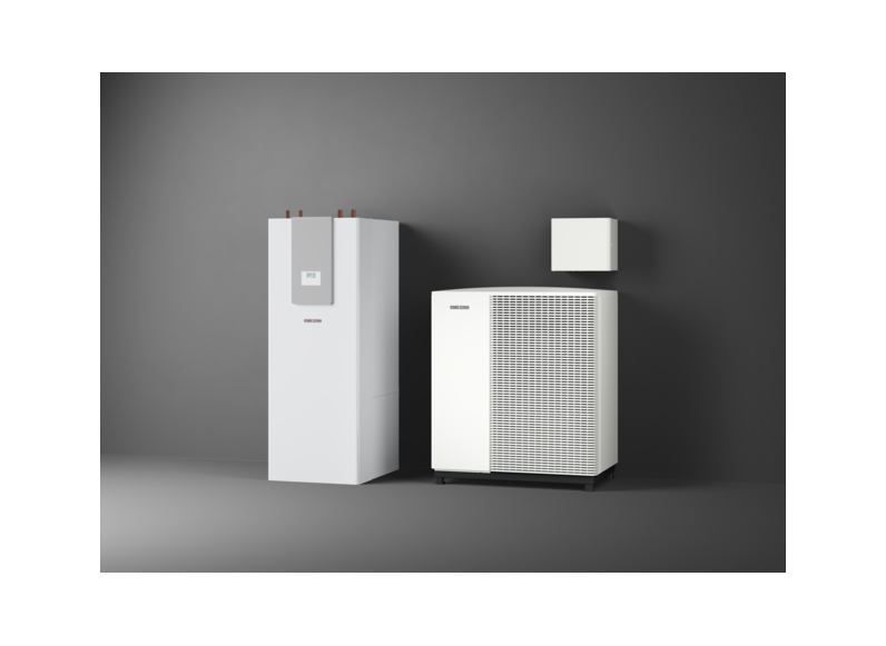 STIEBEL ELTRON Air source heat pumps HPA-O 13.2 W Plus HC 400 + HSBC 300